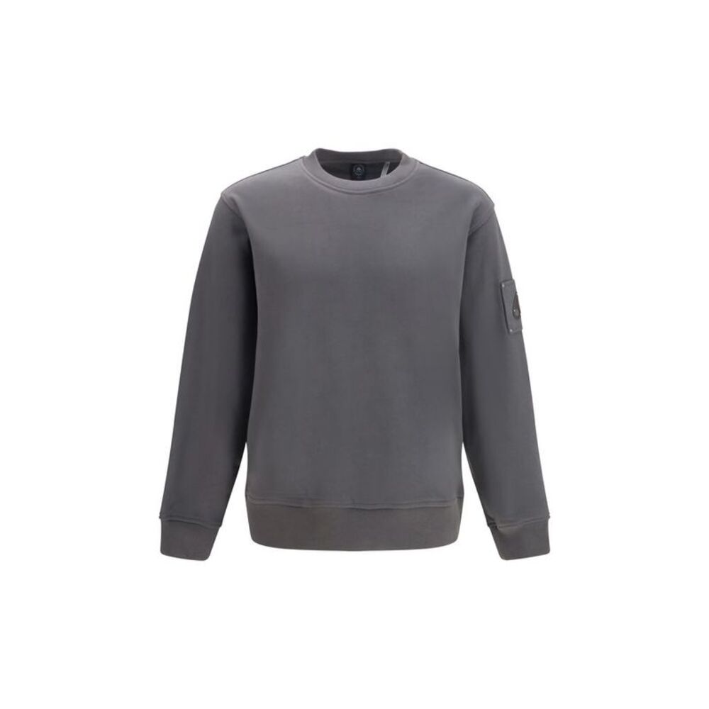 Moose Knuckles Gray Cotton Men's Sweatshirt